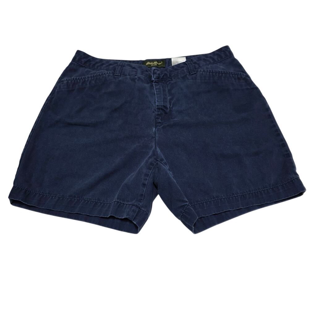 Eddie Bauer Navy Blue Women's Chino Shorts Size 6